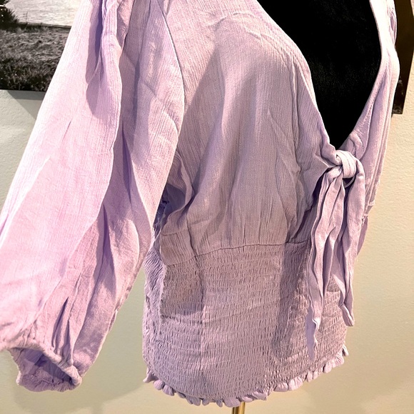 NOBO - lavender smocked top - cute!!! 💜 - Picture 8 of 14